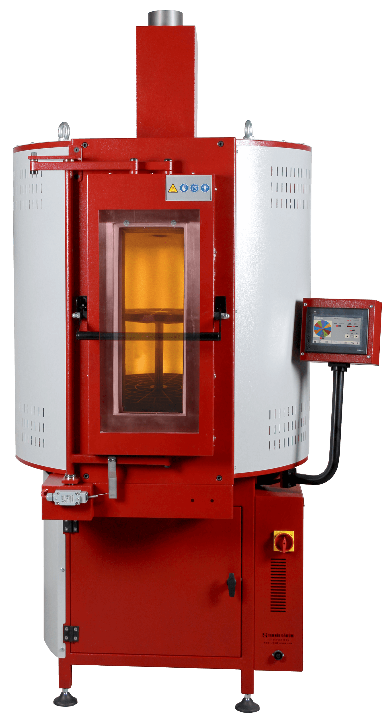 Döner Tablalı Alçı Pişirme Fırını , DF serisi