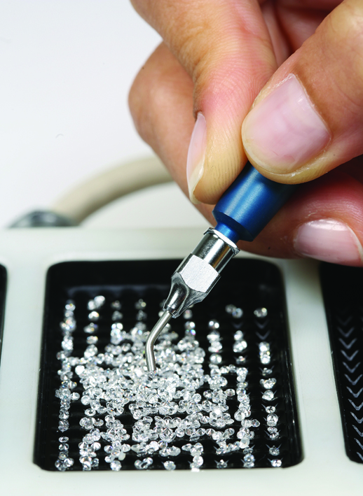 Stone Setting Device TDC-11, Pokrig