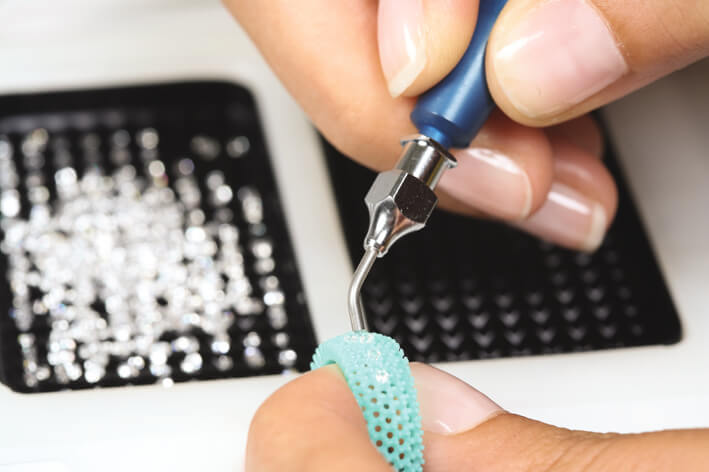 Stone Setting Device TDC-11, Pokrig