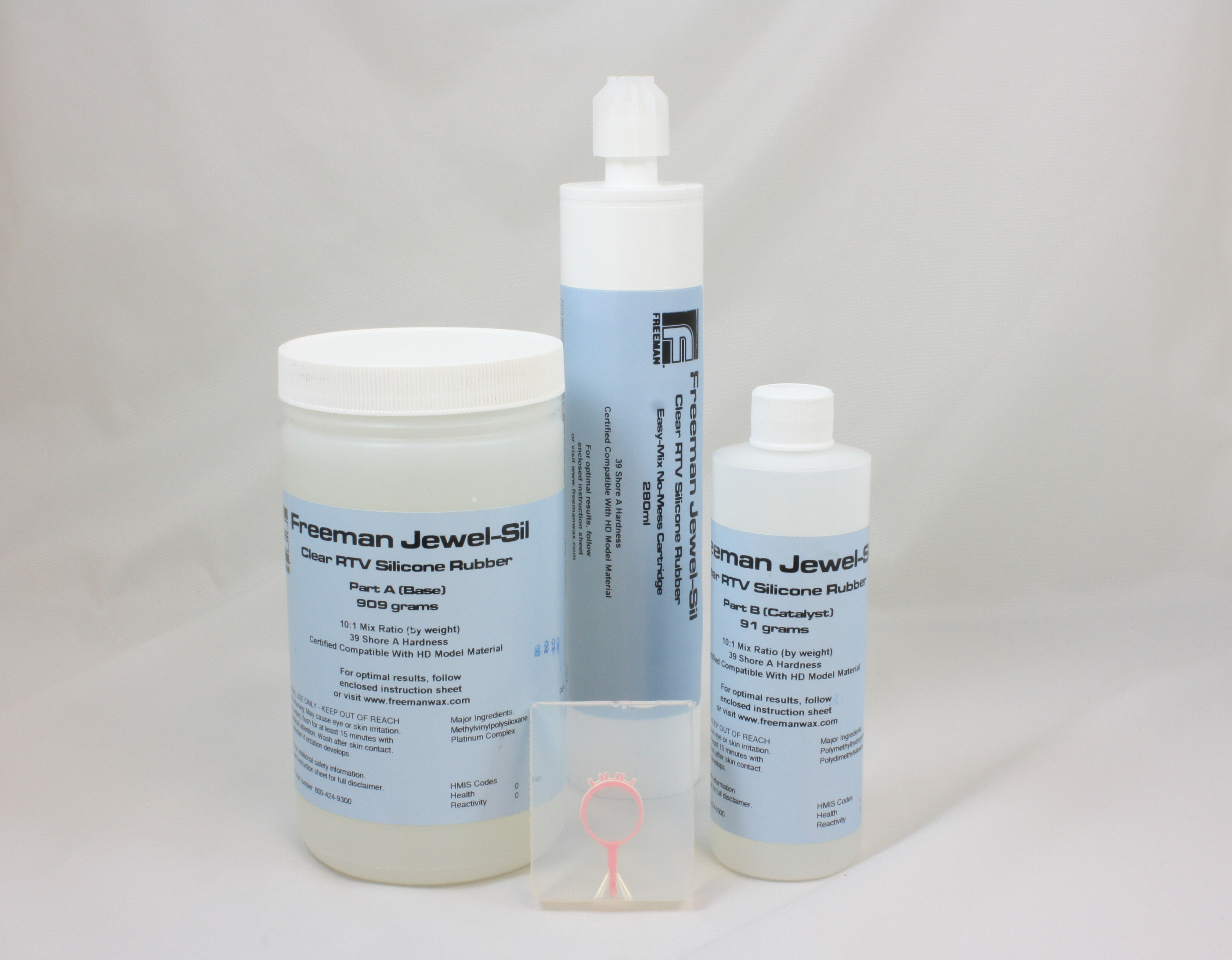 Freeman Şeffaf Sıvı Silikon Kauçuk Jewel-Sil